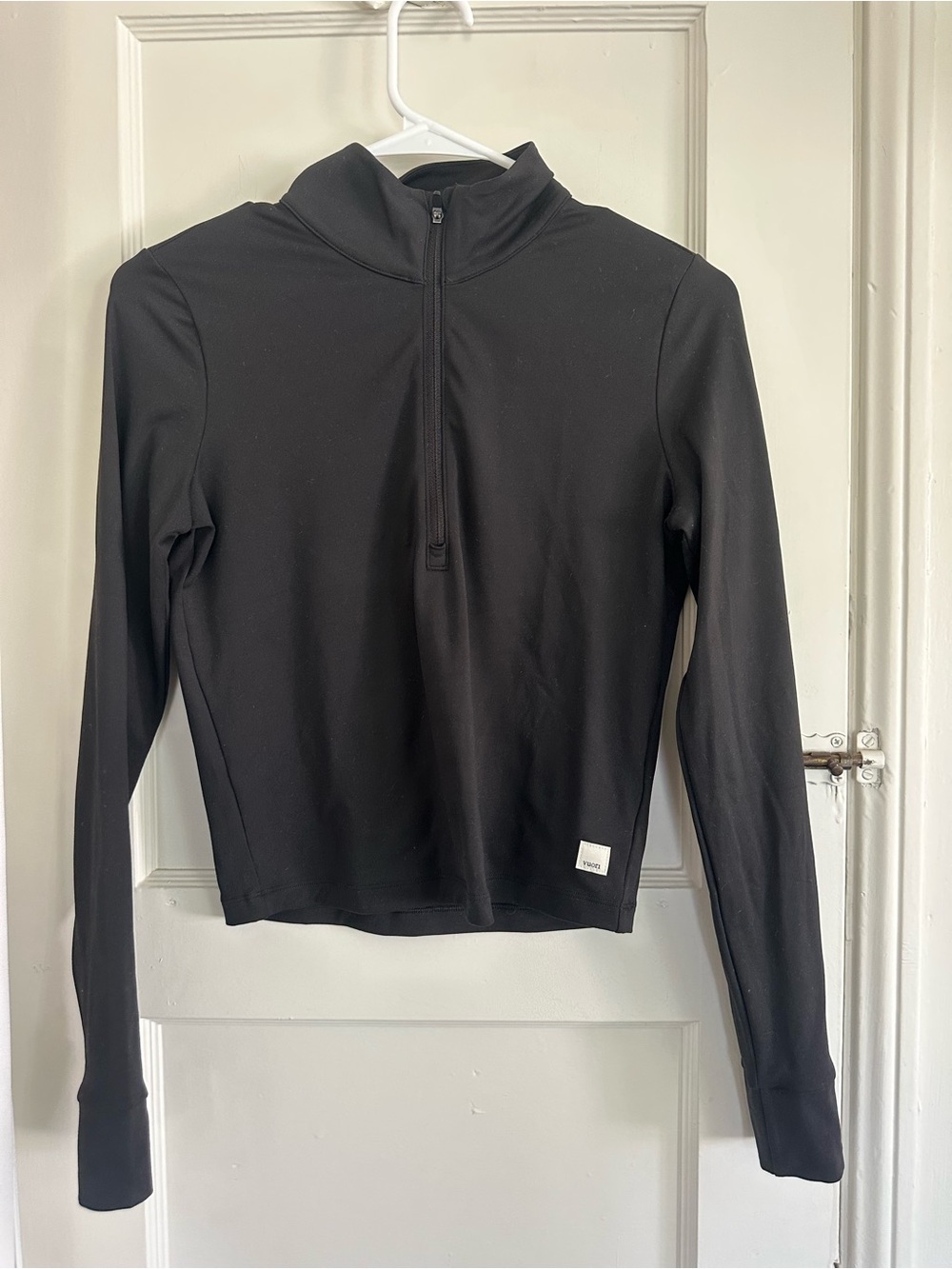 Vuori Black Half-Zip Performance Pullover
